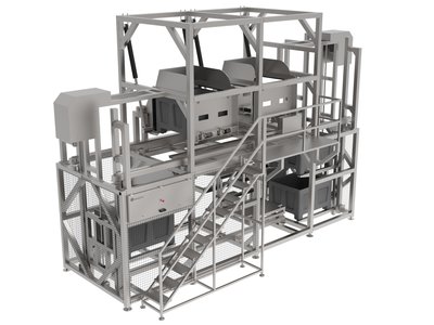 Çift Etkili Box Devirme Makinesi