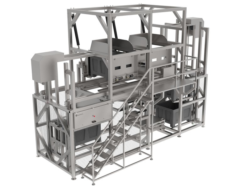 Çift Etkili Box Devirme Makinesi